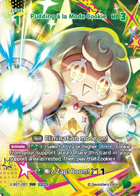 CookieRun TCG - Pudding à la Mode Cookie [BS7-057 SUR]