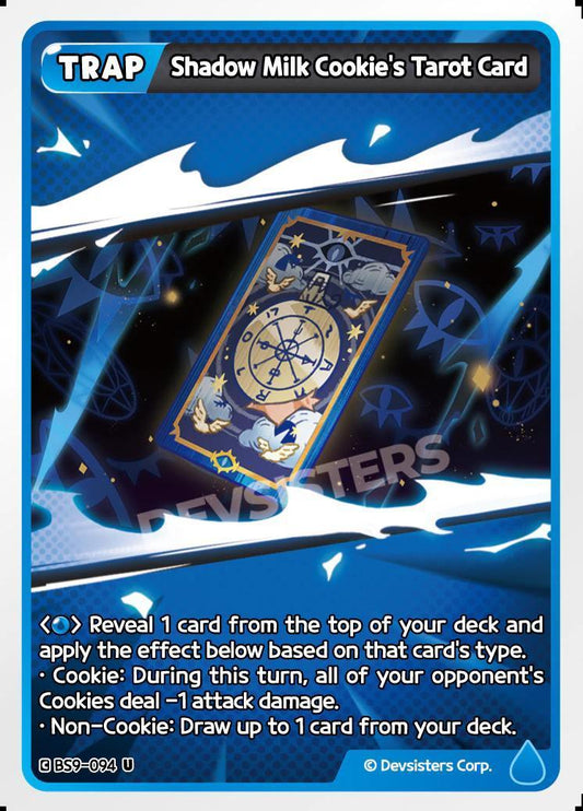 CookieRun TCG - Shadow Milk Cookie's Tarot Card [BS9-094 U]