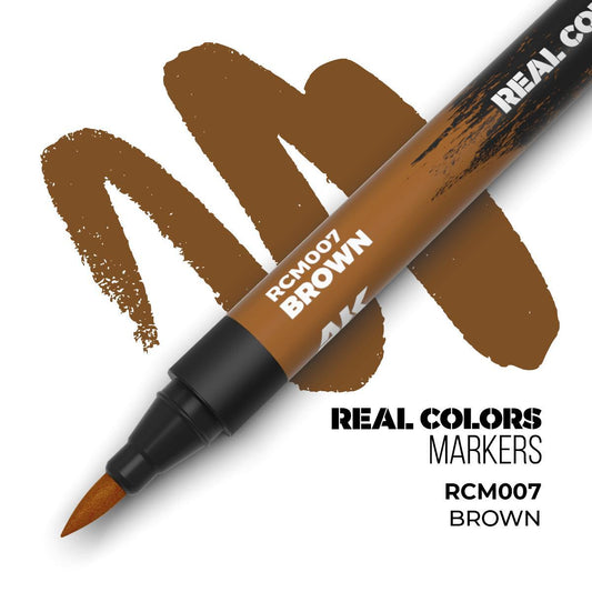 AK Interactive - Real Colors Markers: Brown
