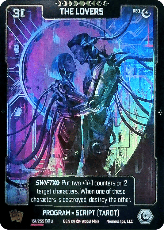 Neuroscape TCG - The Lovers GEN-151 Foil