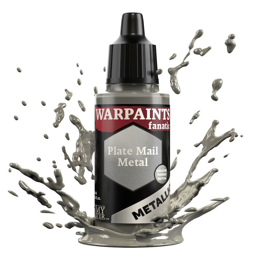 The Army Painter - Warpaints Fanatic Metallic: Plate Mail Metal (18ml)