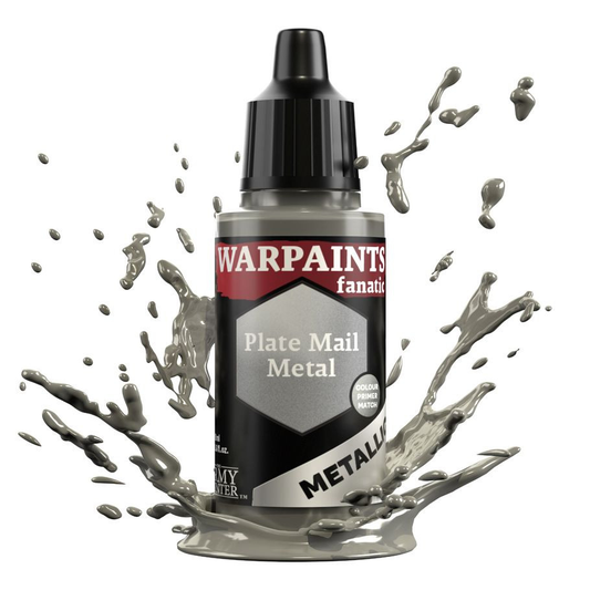 The Army Painter - Warpaints Fanatic Metallic: Plate Mail Metal (18ml)