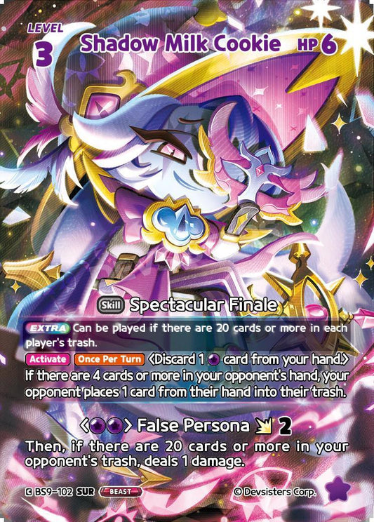 CookieRun TCG - Shadow Milk Cookie [BS9-102 SUR]