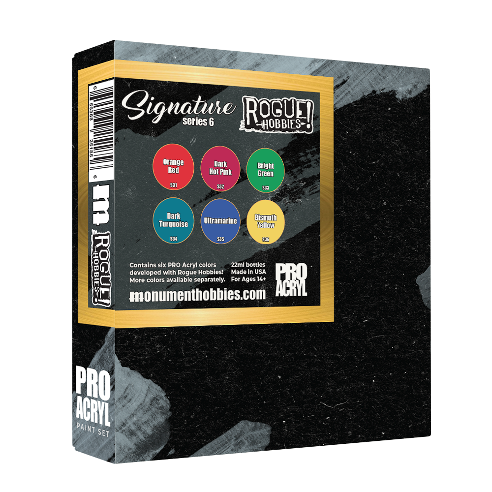 Monument Hobbies - Signature Sereies Set 6 - Rogue Hobbies