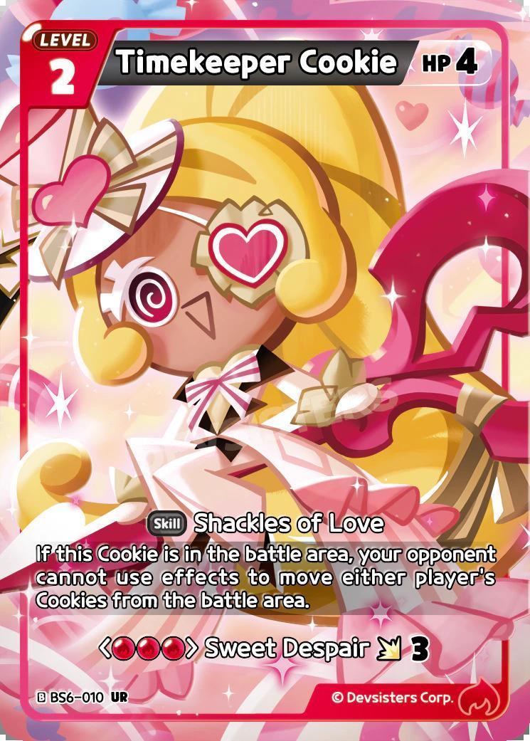 CookieRun TCG - Timekeeper Cookie [BS6-010 UR]