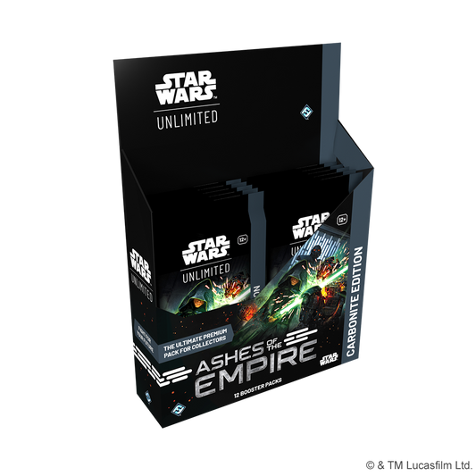 Star Wars: Unlimited - Ashes of the Empire: Carbonite Booster Box