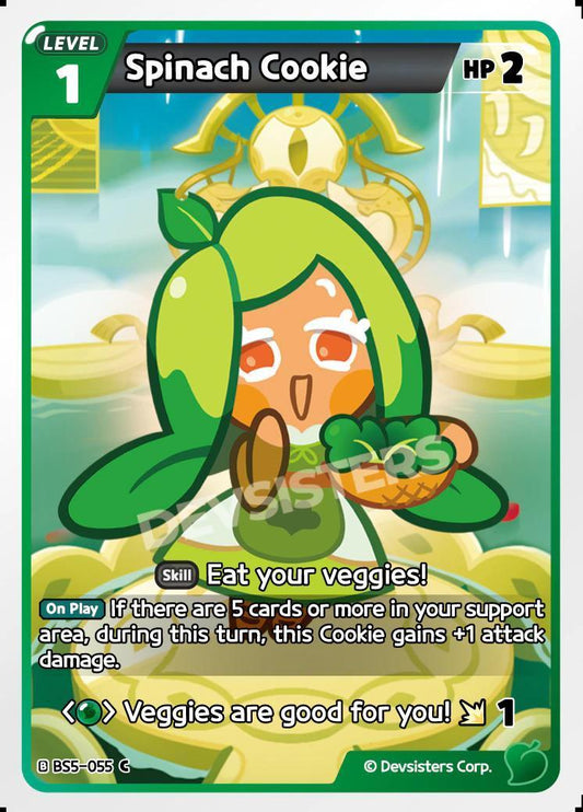 CookieRun TCG - Spinach Cookie [BS5-055 C]