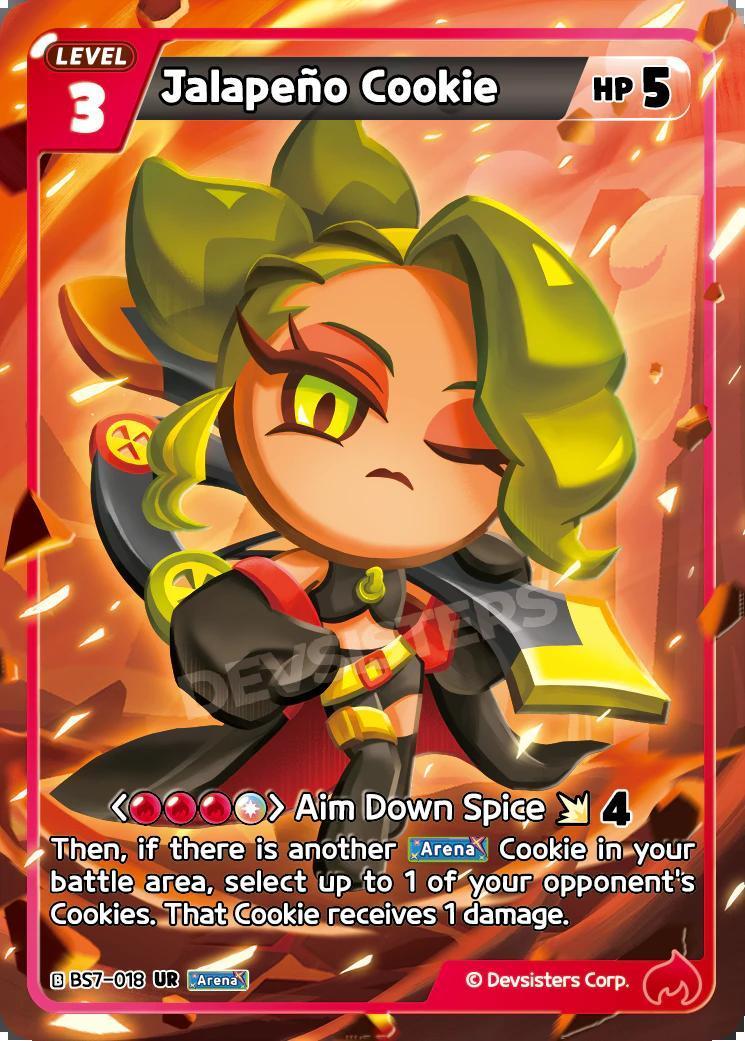 CookieRun TCG - Jalapeño Cookie [BS7-018 UR]