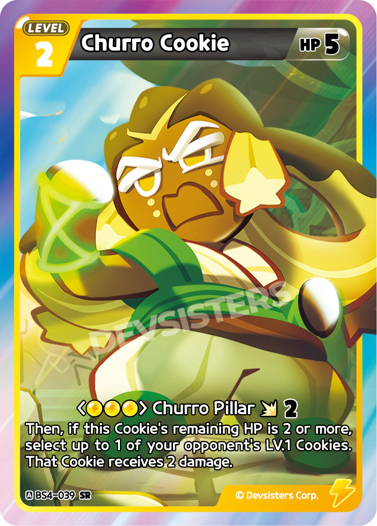 CookieRun TCG - Churro Cookie [BS4-039 SR]