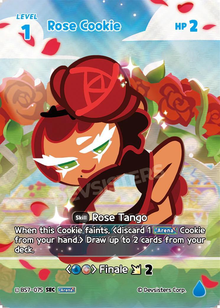 CookieRun TCG - Rose Cookie [BS7-075 SEC]