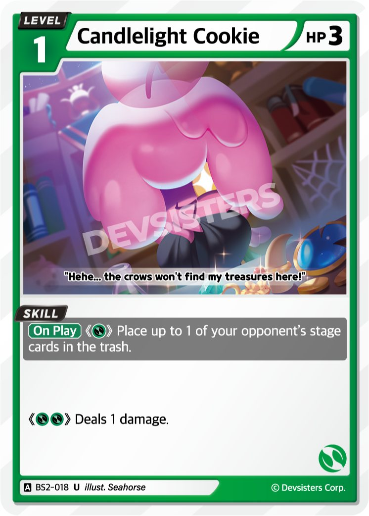 CookieRun TCG - Candlelight Cookie [BS2-018 U]