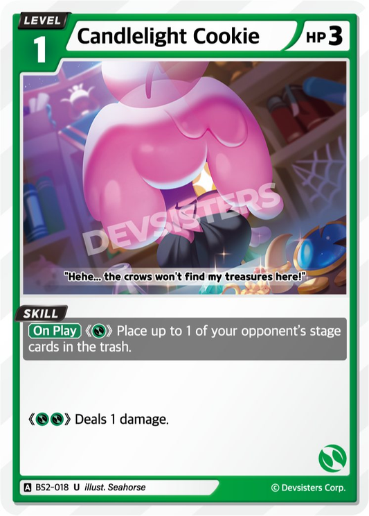 CookieRun TCG - Candlelight Cookie [BS2-018 U]