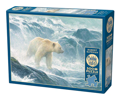 Cobble Hill - Salmon Watch: Spirit Bear Puzzle (500 Piece)