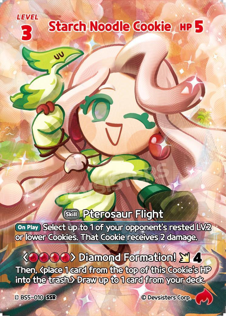 CookieRun TCG - Starch Noodle Cookie [BS5-010 SSR]
