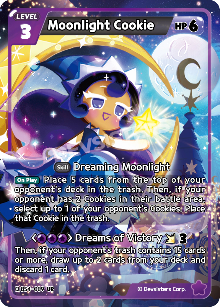 CookieRun TCG - Moonlight Cookie [BS4-089 UR]