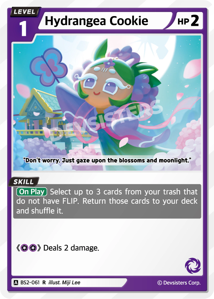 CookieRun TCG - Hydrangea Cookie [BS2-061 R]