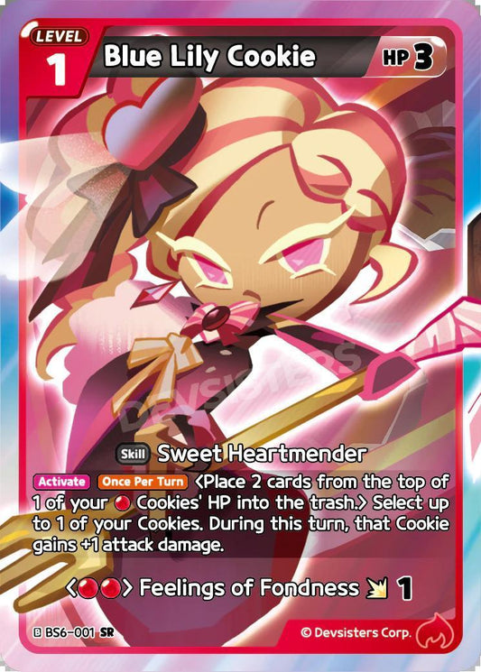 CookieRun TCG - Blue Lily Cookie [BS6-001 SR]