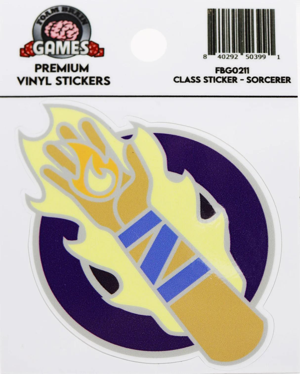 Foam Brain - Class Sticker: Sorcerer