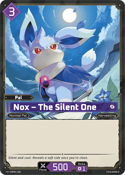 Palworld TCG - Nox – The Silent One [EBP01-086C]