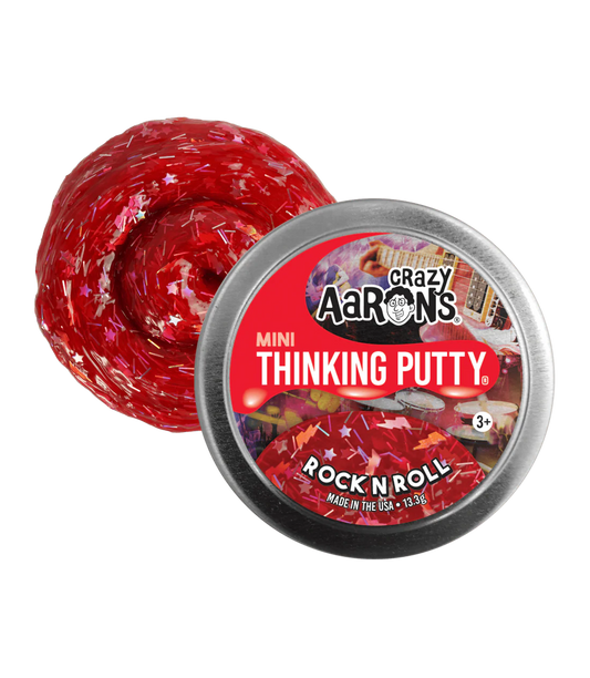 Crazy Aaron's: Rock N Roll - Mini Thinking Putty Tin (0.47 oz)