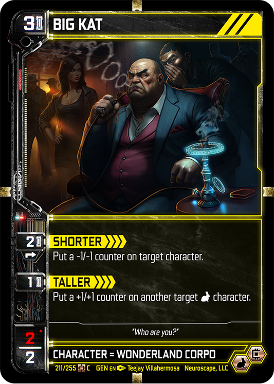 Neuroscape TCG - Big Kat GEN-211