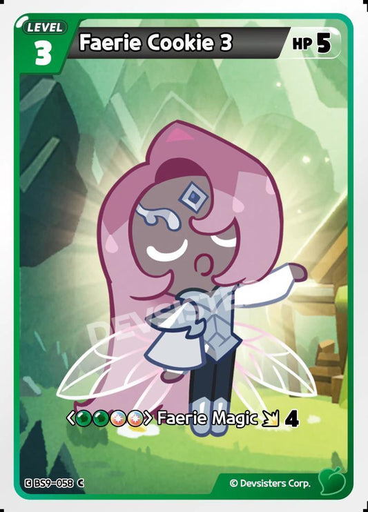 CookieRun TCG - Faerie Cookie 3 [BS9-058 C]