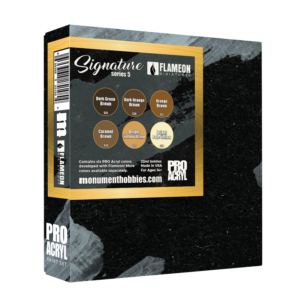 Monument Hobbies - Signature Series Set 5 - Flameon Miniatures