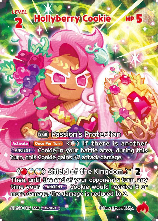 CookieRun TCG - Hollyberry Cookie [BS9-017 SSR]