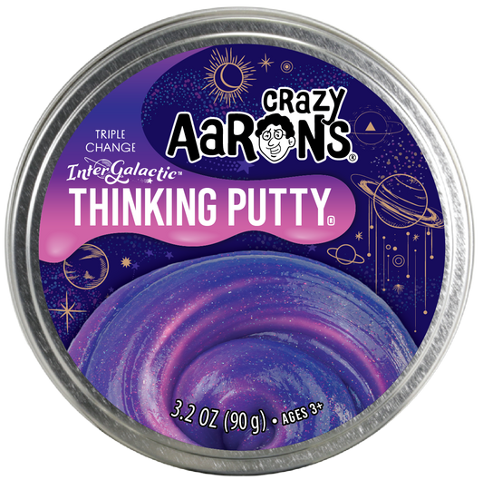 Crazy Aaron's: Intergalactic - Full Size 4" Thinking Putty Tin