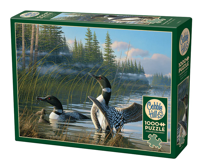 Cobble Hill - Common Loons Puzzle (1000 Piece)