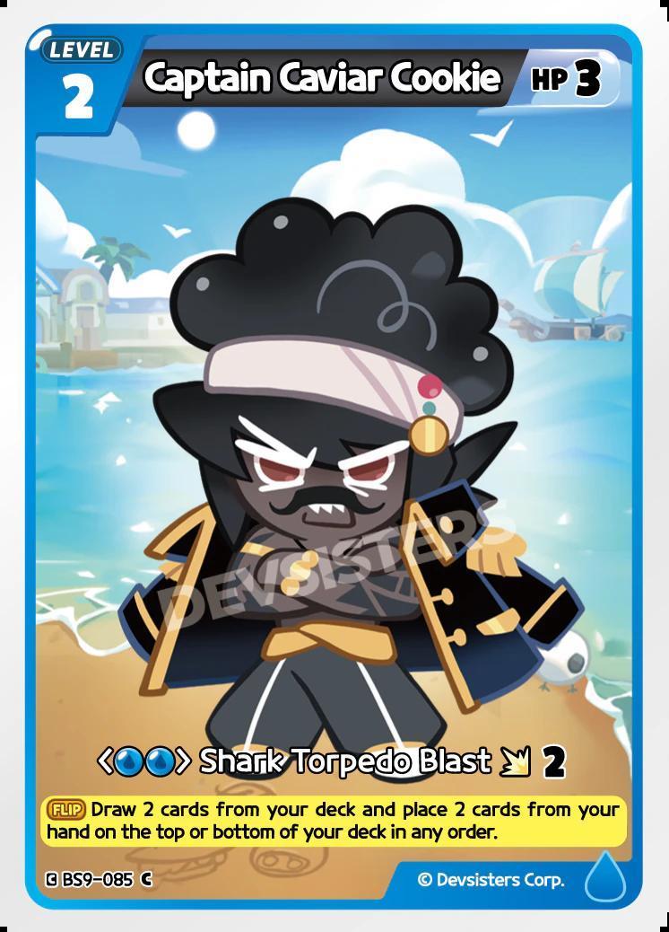 CookieRun TCG - Captain Caviar Cookie [BS9-085 C]