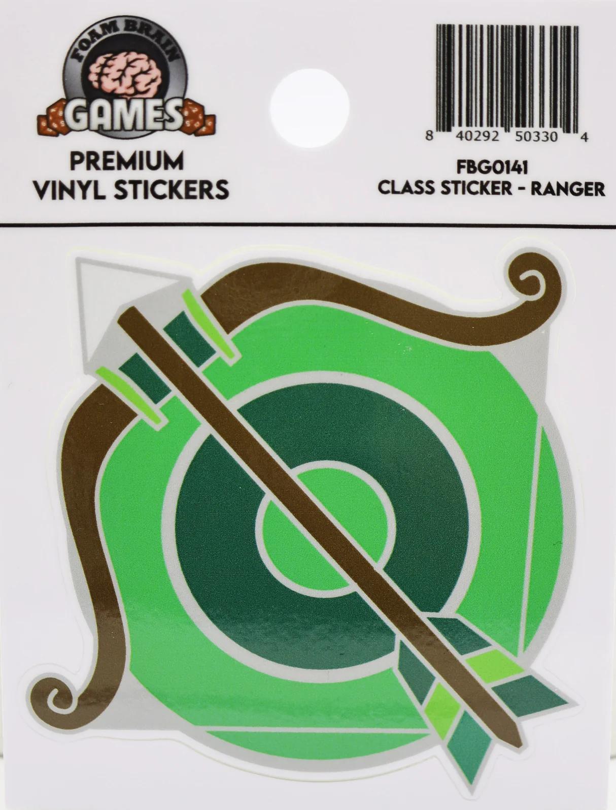 Foam Brain - Class Sticker: Ranger