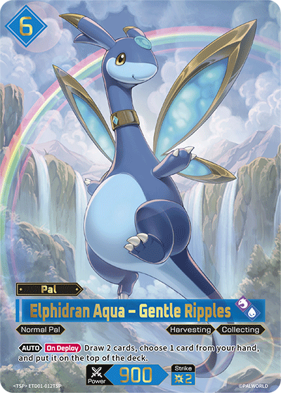 Palworld TCG - Elphidran Aqua – Gentle Ripples [ETD01-012TSP]
