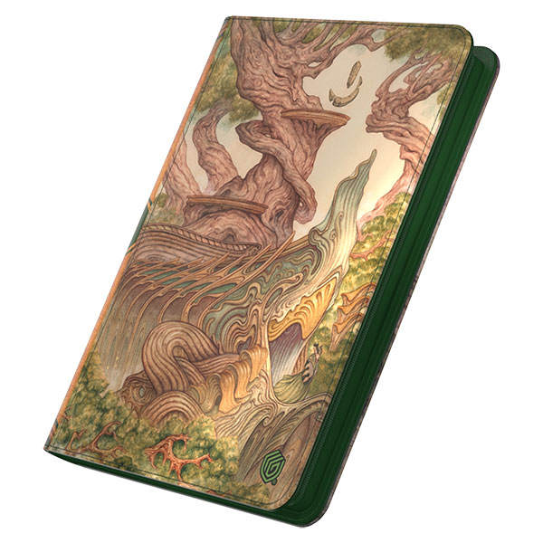 Ultimate Guard Portfolio: 18-Pocket Zipfolio 360 Xenoskin MTG- Lorwyn Eclipsed- Forest