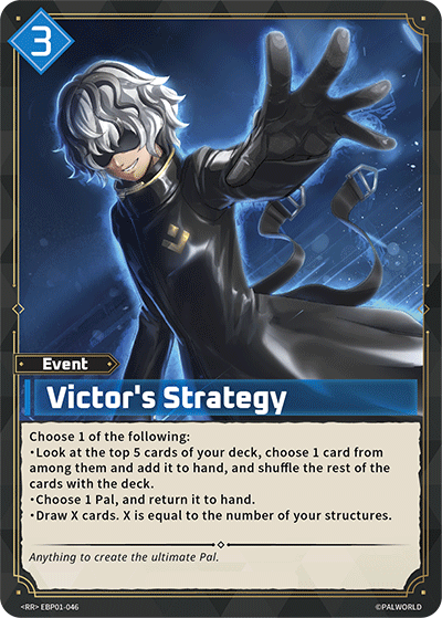 Palworld TCG - Victor's Strategy [EBP01-046RR]