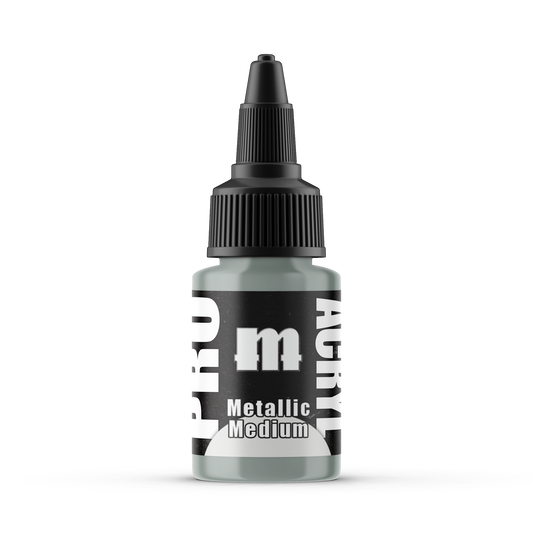 Monument Hobbies - 033-Pro Acryl Metallic Medium