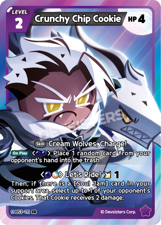 CookieRun TCG - Crunchy Chip Cookie [BS3-111 SR]