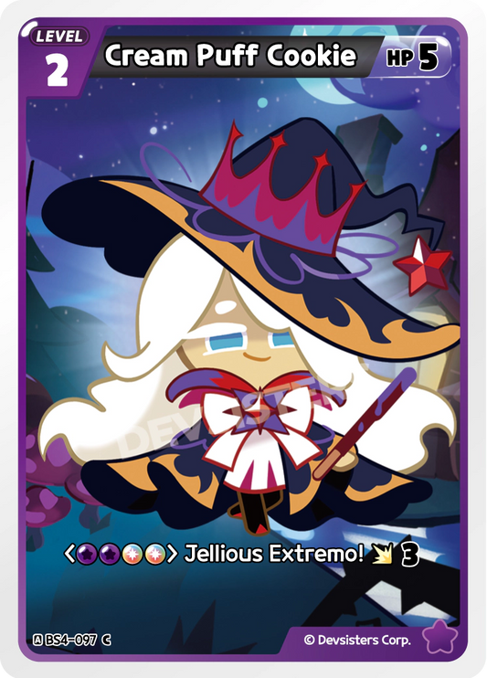 CookieRun TCG - Cream Puff Cookie [BS4-097 C]