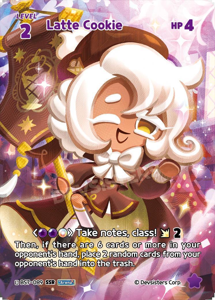 CookieRun TCG - Latte Cookie [BS7-089 SSR]