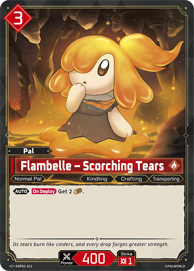 Palworld TCG - Flambelle – Scorching Tears [EBP01-012C]