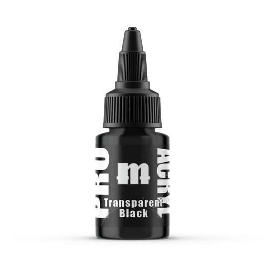 Monument Hobbies - 053-Pro Acryl Transparent Black