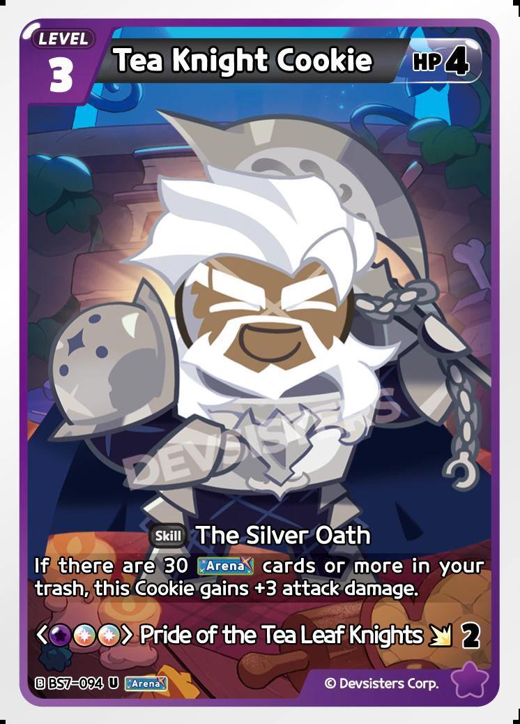 CookieRun TCG - Tea Knight Cookie [BS7-094 U]