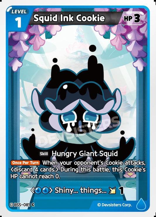 CookieRun TCG - Squid Ink Cookie [BS5-081 C]