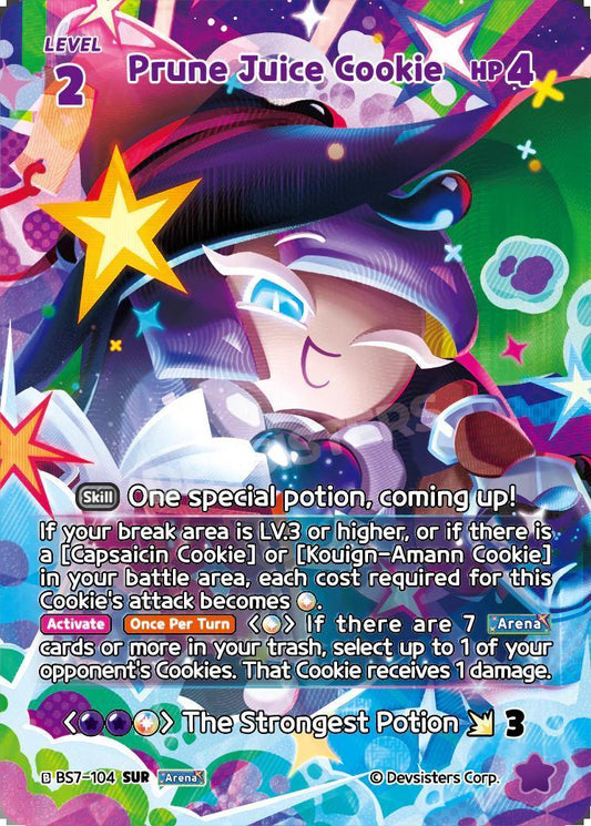 CookieRun TCG - Prune Juice Cookie [BS7-104 SUR]