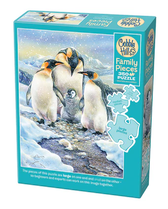 Cobble Hill - Penguin Family Puzzle (350 Pieces)
