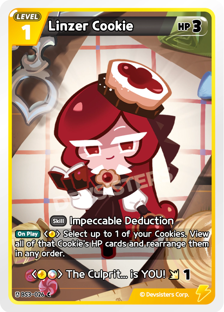 CookieRun TCG - Linzer Cookie [BS3-026 C]