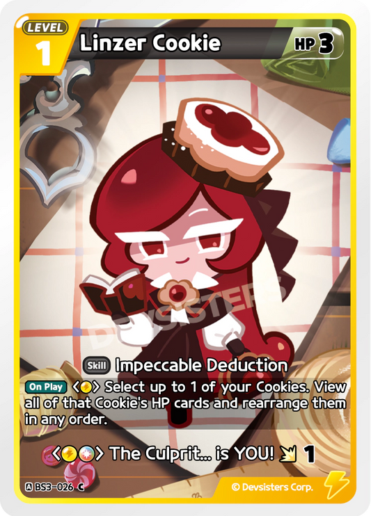 CookieRun TCG - Linzer Cookie [BS3-026 C]
