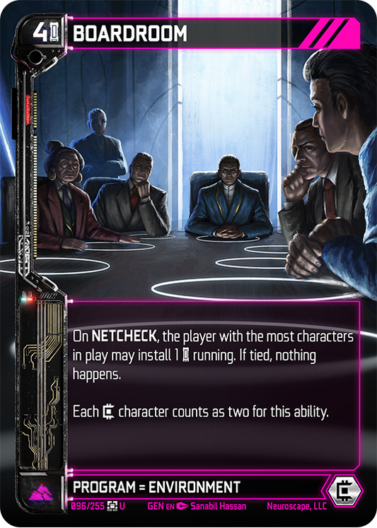 Neuroscape TCG - Boardroom GEN-096