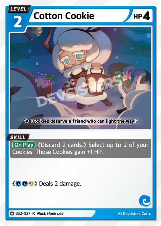 CookieRun TCG - Cotton Cookie [BS2-027 R]