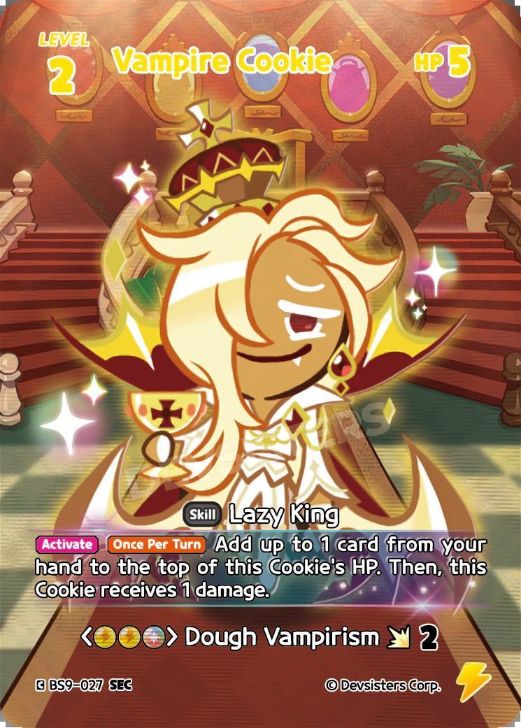 CookieRun TCG - Vampire Cookie [BS9-027 SEC]